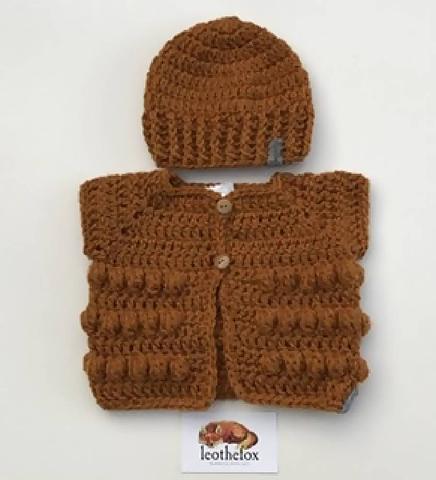 Baby Vest and Beanie set