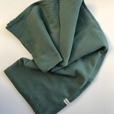 Baby wrap - Double Muslin- Emerald